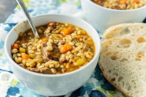 The Best Beef Barley Soup
