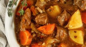 Dutch Oven Beef Stew | Healthy & Gluten-Free | Recipe in 2023 | Dutch oven beef stew, Oven beef stew, Easy beef stew recipe