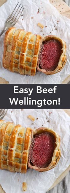 Easy Beef Wellington, by Eva in the Kitchen | Easy beef wellington, Beef wellington, Easy beef