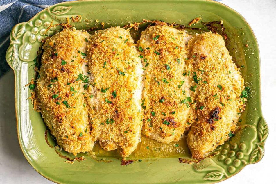 Baked Cheesy Chicken Breasts