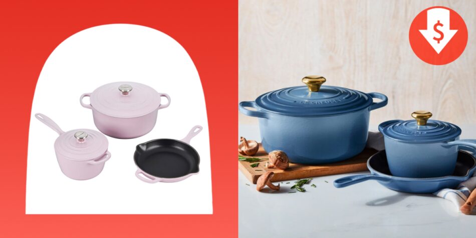 This Le Creuset Cookware Set Is Seriously Stunning, and It’s 30% Off