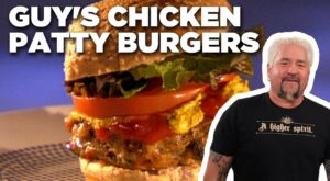Guy Fieri’s Chicken Patty Burgers (THROWBACK) | Guy’s Big Bite | Food Network | Flipboard