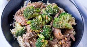 Healthy Beef and Broccoli Recipe | The Fresh Cooky