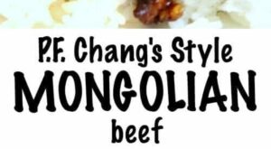 PF Changs style Mongolian beef! This is easy to make and delicious! Perfect for a quick weeknight meal! in 2023 | Recipes, Beef recipes, Restaurant recipes
