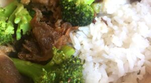 Beef and Broccoli – FlyPeachPie