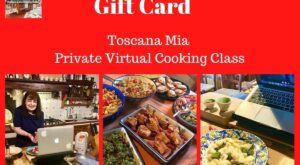Virtual Italian Cooking Class as a Gift