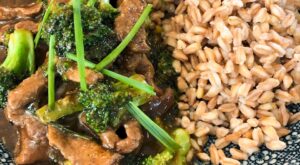 Quick and Easy Beef and Broccoli with Farro – DeSocio in the Kitchen