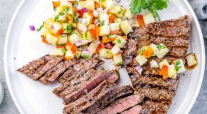 Perfect Grilled Flank Steak with Pineapple Salsa Recipe