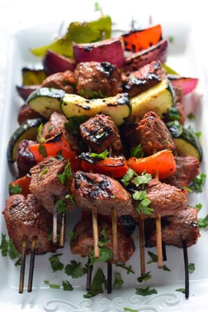 Easy Beef Skewers – Isabel Eats {Easy Mexican Recipes}