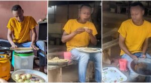 Beloved Salamaleko gobbles 20 large chapatis at once, netizens can’t keep calm