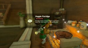 How To Cook Veggie Porridge Recipe in Zelda: Tears of the Kingdom