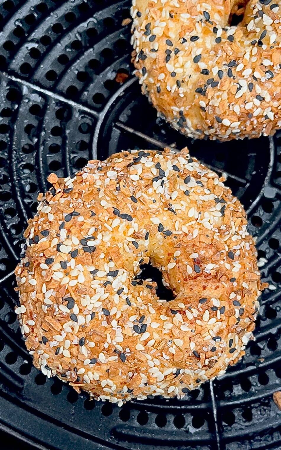 High Protein Bagels with Cottage Cheese