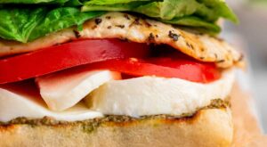 Grilled Chicken Caprese Sandwiches are the Perfect Summer Lunch