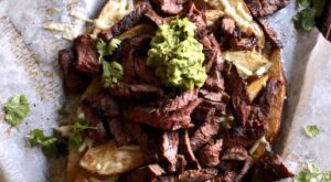 Easy Southwest Steak Frites and Guacamole