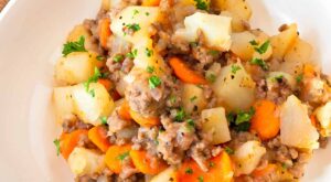Hamburger Potato Casserole – Easy, Delicious One Pot Meal