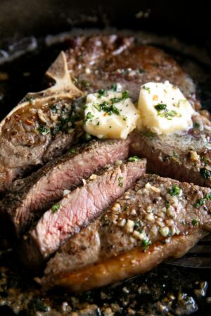 How to Cook Steak (Butter Basted Pan-Seared Steak)