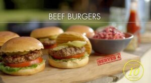 Deliciously easy beef burgers – Classic Mary Berry – BBC One – YouTube | Beef burgers, Beef, Easy beef