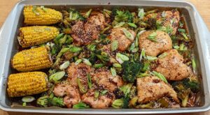 Rach’s Chicken + Veggies Sheet Pan Dinner With an Asian-Style Glaze