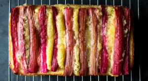 Rhubarb Pound Cake Recipe