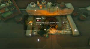 How To Make Apple Pie Recipe in Zelda Tears of the Kingdom