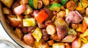 Summer Vegetables with Sausage and Potatoes