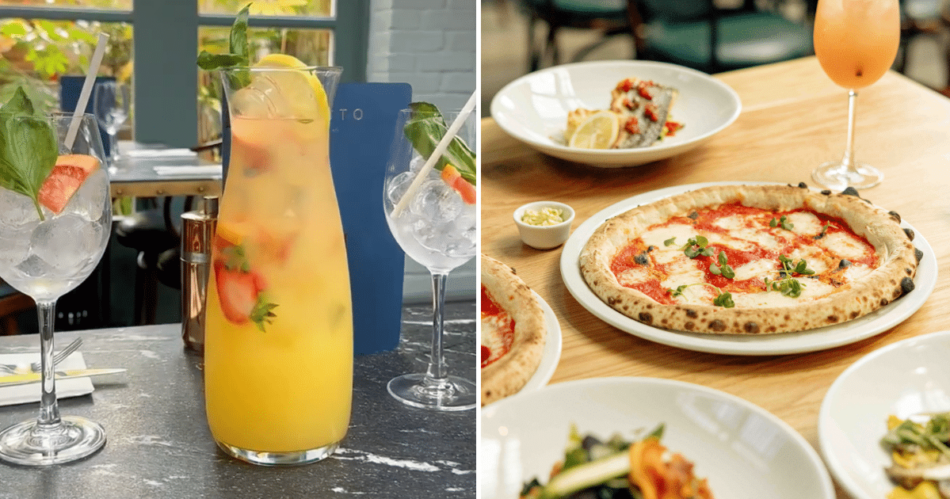 You Can Enjoy A New Italian Bottomless Brunch With Endless Limoncello Sangria, Pizza And Pasta