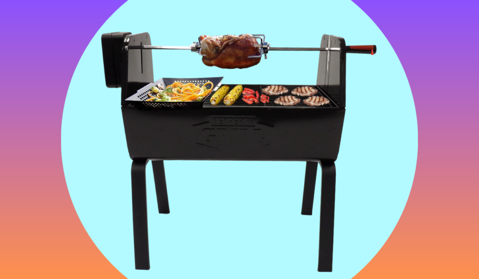 ‘Makes everything taste better’: This top-selling portable rotisserie grill is just  – Yahoo Life