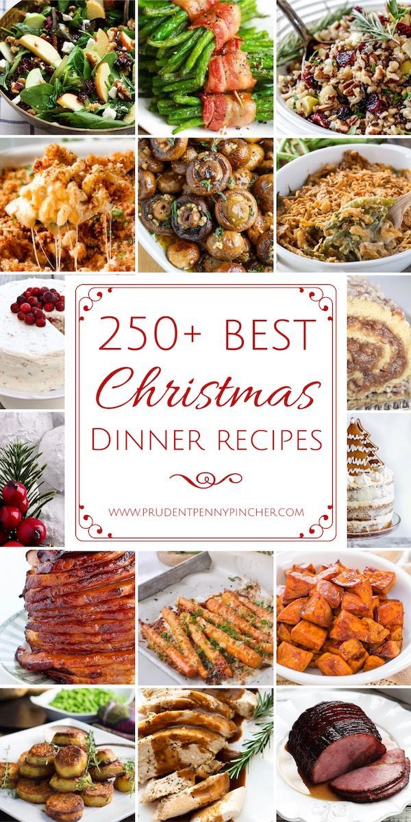 250 Best Christmas Dinner Recipes #Christmas #ChristmasDinner #ChristmasRecipes #Chri… | Best christmas dinner … – B R Pinterest