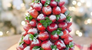 15 Christmas Desserts That Are Almost too Pretty To Eat | Christmas tree food, Christmas fruit, Christmas vegetables – B R Pinterest