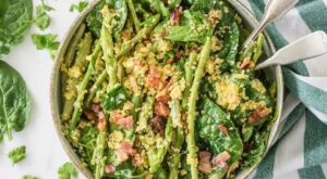 Asparagus Quinoa Salad Recipe With Bacon & Spinach for Easter … – 30Seconds.com