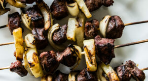 Grilled Steak and Potato Skewers