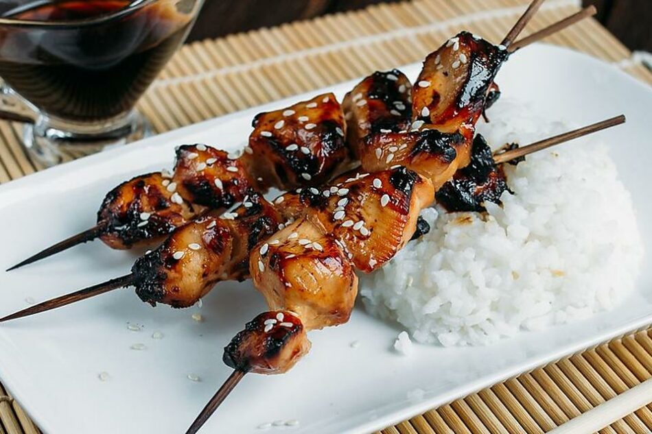 Juicy Chicken Teriyaki Skewers Recipe: A Quick Chicken Dinner or … – 30Seconds.com