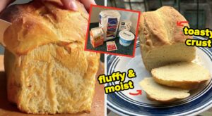 Viral 5 Ingredient Cottage Cheese Bread Recipe – BuzzFeed