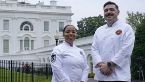 Jill Biden hosts military chefs crowned ‘Chopped’ champs for guest stint in White House Navy Mess