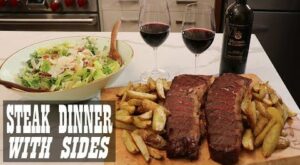 How to Cook a Steak Dinner with Sides – YouTube | Steak dinner, Dinner, Steak