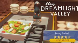 Disney Dreamlight Valley: How to Cook Tasty Salad