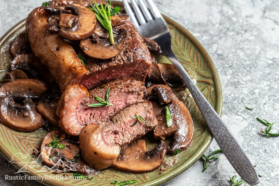 Coulotte Steak with Buttery Mushroom Sauce – Easy Steak Recipe!