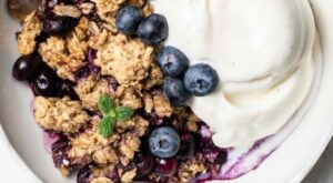 Blueberry Crisp (GLUTEN FREE) – Sunkissed Kitchen