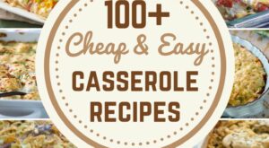 100 Cheap and Easy Casserole Recipes | Easy casserole recipes, Cheap easy casseroles, Recipes