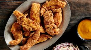 Fried Chicken Tenders with Coleslaw Recipe | PBS Food