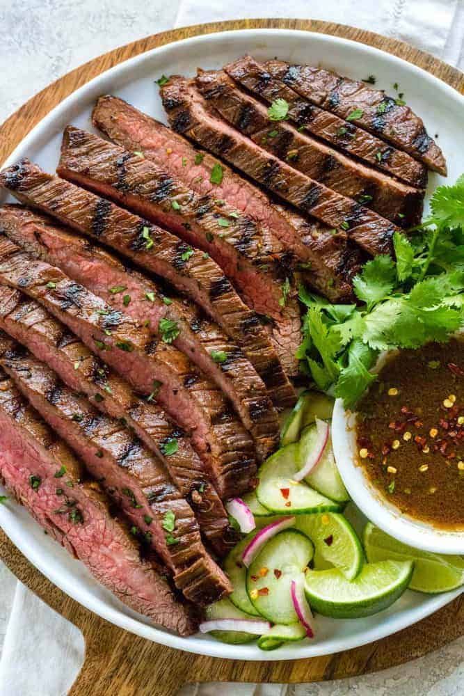 Grilled Flank Steak with Asian-Inspired Marinade | The Recipe Critic | Flank steak recipes grilled, Flank steak recipes, Grilled steak recipes