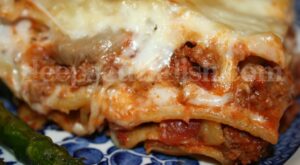 Pantry Meals: Super Easy Beef, Andouille and Mushroom Lasagna