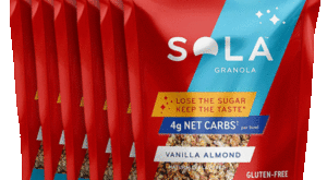 6-Pack: Sola Low Carb Gluten-Free Granola (11 oz bag)