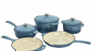 8 PC Enameled Cast Iron Cookware Set – Agave