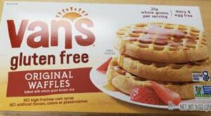 Gluten-free waffles recalled for containing undeclared wheat allergen