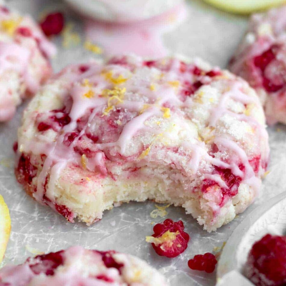 Lemon Raspberry Cookies – Lane & Grey Fare