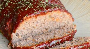 Classic Meatloaf Recipe with the BEST Sticky Sauce
