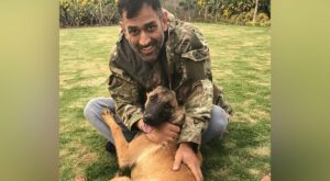 Watch: MS Dhoni Sharing Birthday Cake With His Pets Is All Hearts