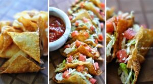 3 Easy Dinner Recipe Ideas | Wonton recipes, Yummy appetizers, Party food appetizers