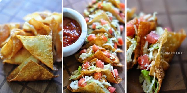 3 Easy Dinner Recipe Ideas | Wonton recipes, Yummy appetizers, Party food appetizers